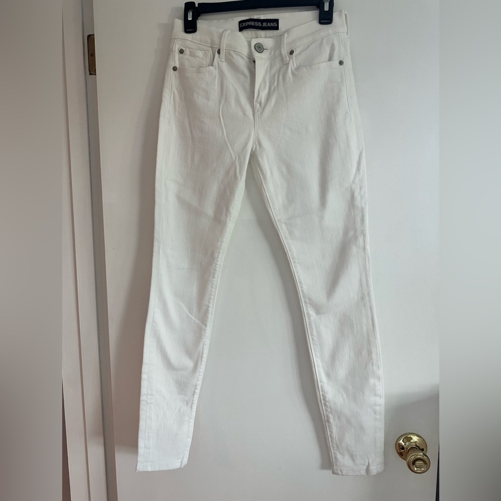Express white jeans